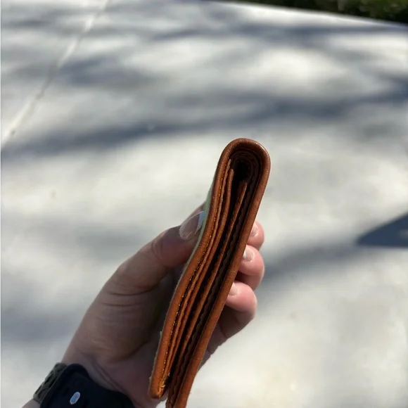 Needlepoint Bifold Wallet with Pheasant and Flag - Picture 10 of 11